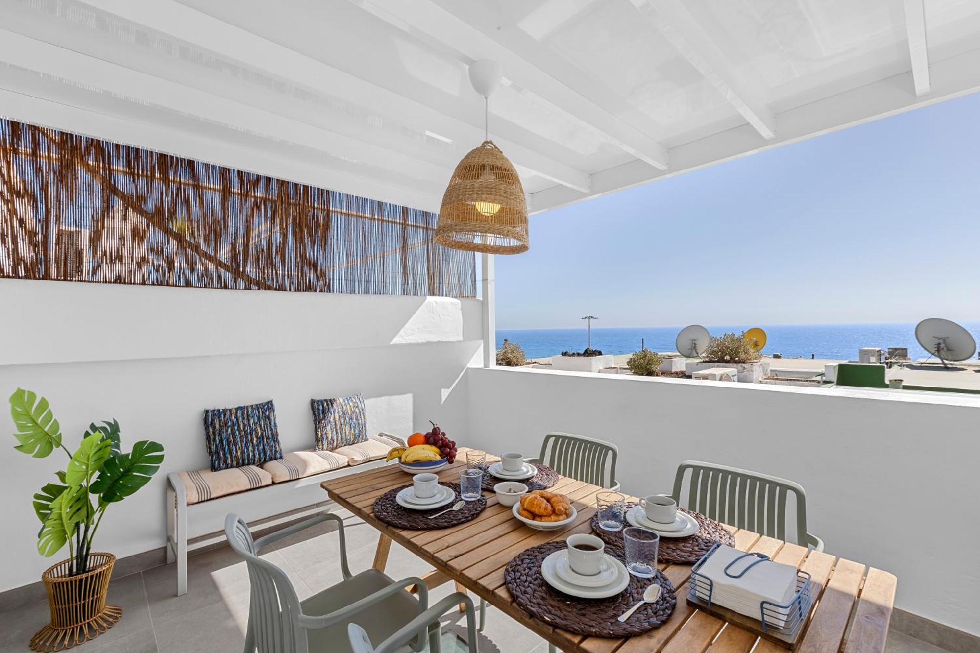 Апартаменты Casa Jameo, Con Vistas Al Cielo Пуэрто дель Кармен Экстерьер фото